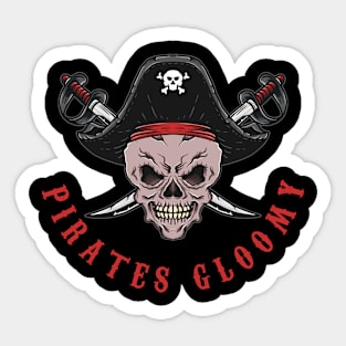 Pirates Gloomy Sticker